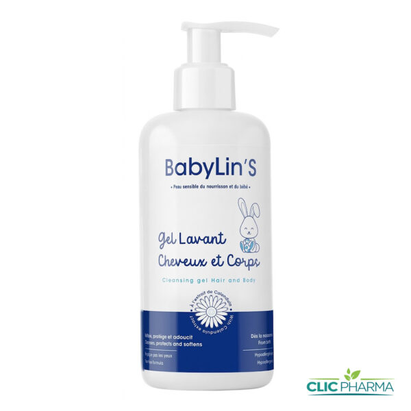 BABYLIN'S GEL LAVANT CHEVEUX ET CORPS 250ML