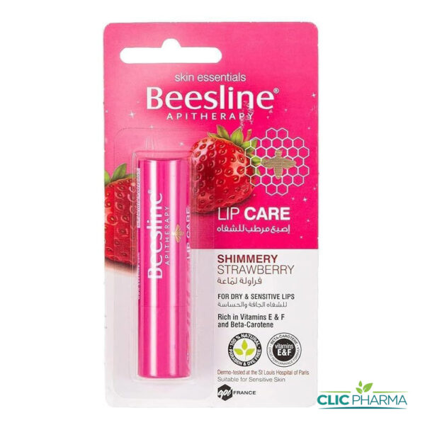 BEESLINE BAUME A LEVRES FRAISE 4GR