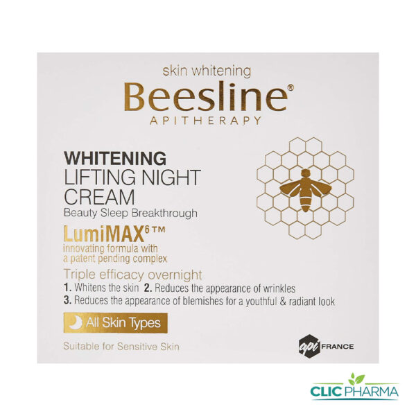 BEESLINE CREME DE NUIT ECLAIRCISSANTE ANTI-AGE 50ML