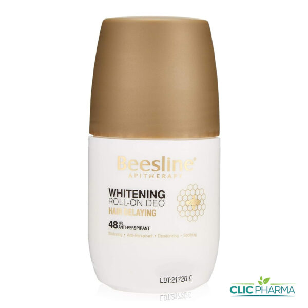 BEESLINE DEODORANT ECLAIRCISSANT ANTI-REPOUSSE 48H ROLL-ON 50ML