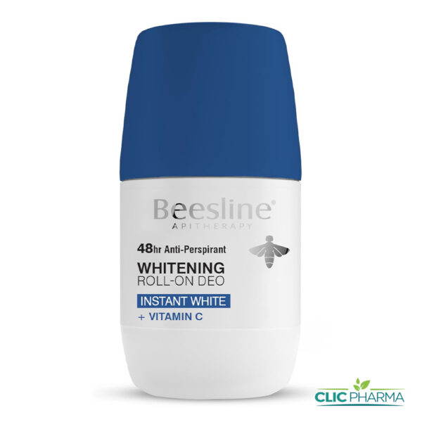 BEESLINE DEODORANT ECLAIRCISSANT ANTI-TRANSPIRANT INSTANT WHITE + VITAMINE C 48H ROLL-ON 50ML