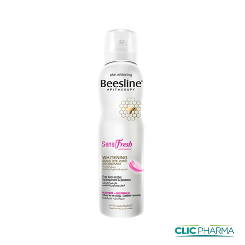 BEESLINE DEO ECLAIR SENSIFRESH ZONE INTIME SPRAY 150ML 500