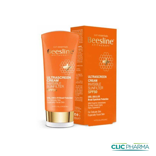 BEESLINE ECRAN ULTRASCREEN CREME INVISIBLE SPF50 60ML 500
