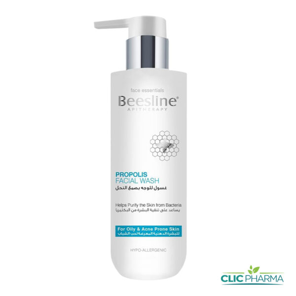 BEESLINE GEL NETTOYANT PROPOLIS PEAUX ACNEIQUES 250ML