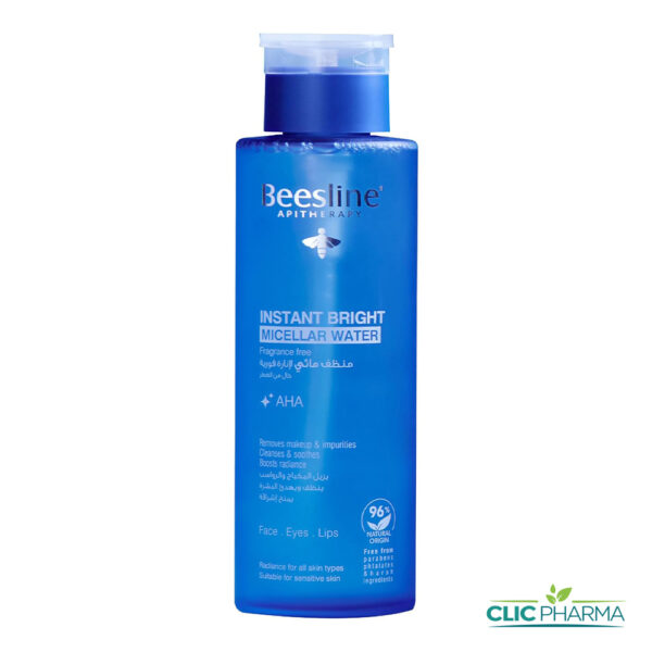 BEESLINE INSTANT BRIGHT EAU MICELLAIRE 400ML (POMPE INVERSEE)