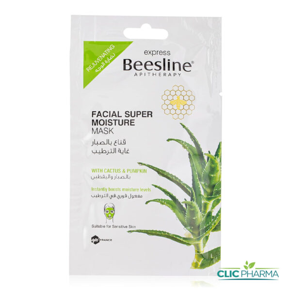 BEESLINE MASQUE VISAGE ULTRA-HYDRATANT AU CACTUS 25GR