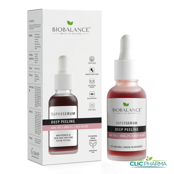 BIOBALANCE SUPERSERUM DEEP PEELING 30ML