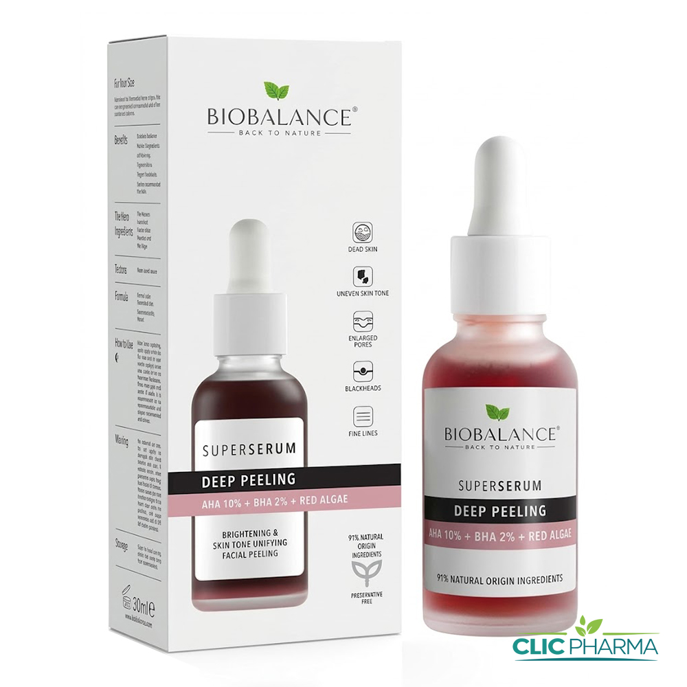 BIOBALANCE SUPER SERUM DEEP PEELING 30ML