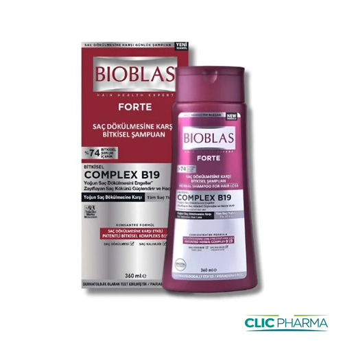 BIOBLAS FORTE SHAMP FOR HAIR 360ML 500