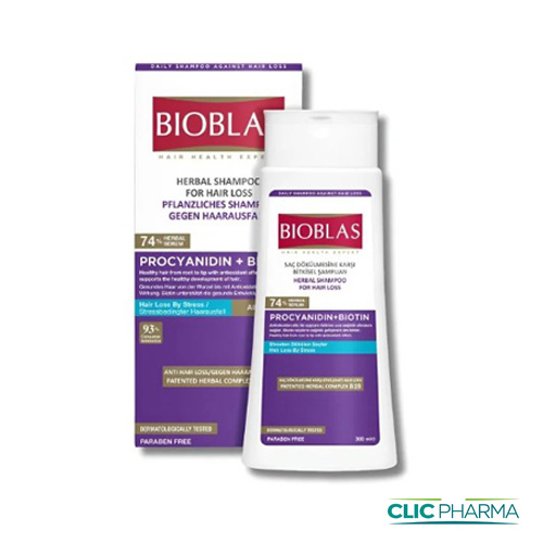 BIOBLAS SHAMP PROCYANIDIN BIOTIN 360ML 500