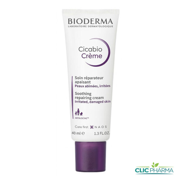 BIODERMA CICABIO CREME SOIN REPARATEUR APAISANT 40ML