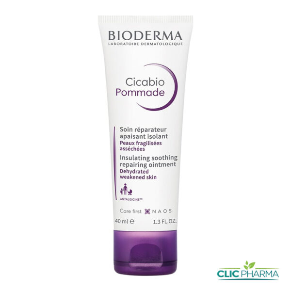 BIODERMA CICABIO POMMADE SOIN REPARATEUR APAISANT ISOLANT 40ML