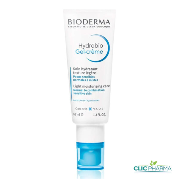 BIODERMA HYDRABIO GEL-CREME SOIN HYDRATANT TEXTURE LEGERE 40ML