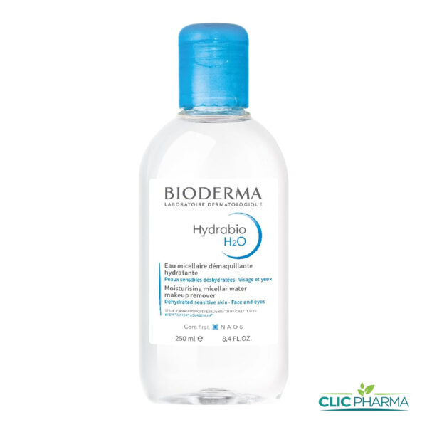 BIODERMA HYDRABIO H2O EAU MICELLAIRE DEMAQUILLANTE HYDRATANTE 250ML