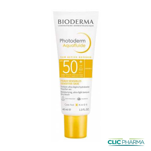 BIODERMA PHOTODERM AQUAFLUIDE ECRAN INVI SPF50+ 40ML 500