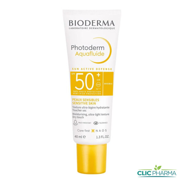 BIODERMA PHOTODERM AQUAFLUIDE INVISIBLE SPF50+ 40ML