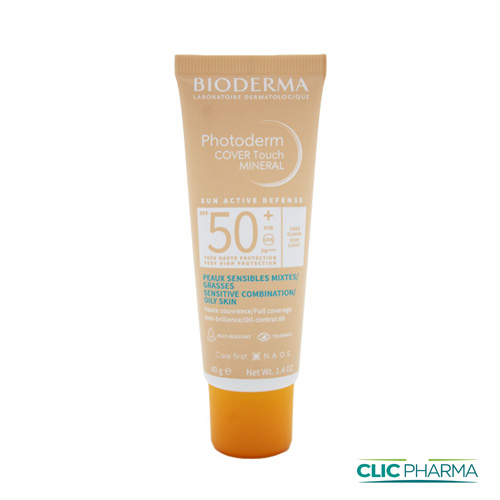 BIODERMA PHOTODERM COVER TOUCH TRES CLAIR SPF50+ 40GR 500