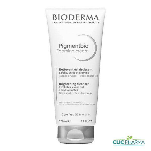 BIODERMA PIGMENTBIO CREME MOUSSANTE ECLAIRCISSANTE EXFOLIANTE 200ML