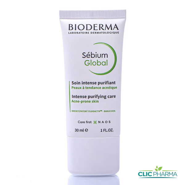 BIODERMA SEBIUM GLOBAL SOIN INTENSE PURIFIANT 30ML