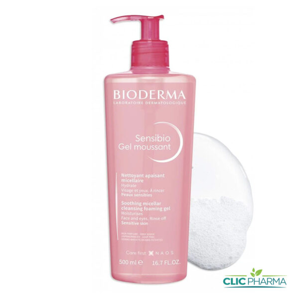 BIODERMA SENSIBIO GEL MOUSSANT 500ML