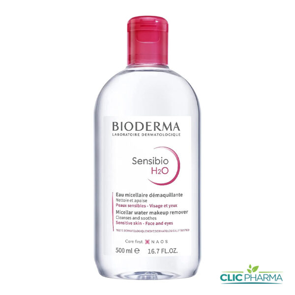 BIODERMA SENSIBIO H2O SOLUTION MICELLAIRE 500ML