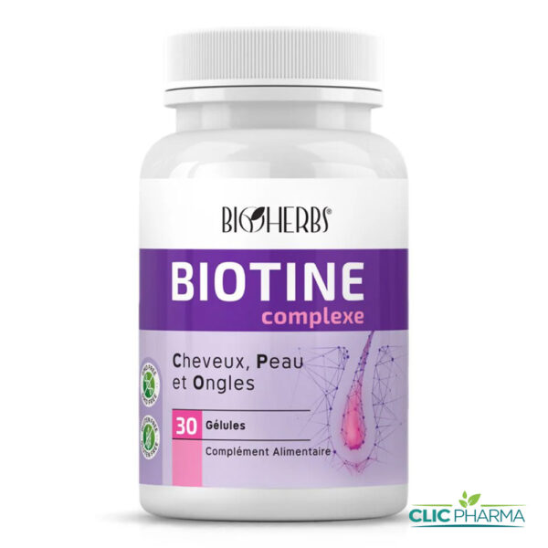 BIOHERBS BIOTINE COMPLEXE (30 GELULES)