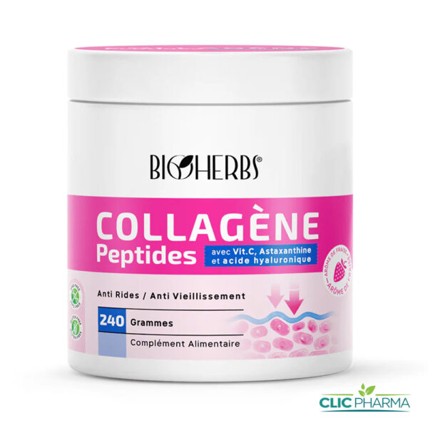 BIOHERBS COLLAGENE PEPTIDES (POUDRE 240GR)