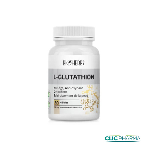 BIOHERBS L-GLUTATHION 30 GELULES 500