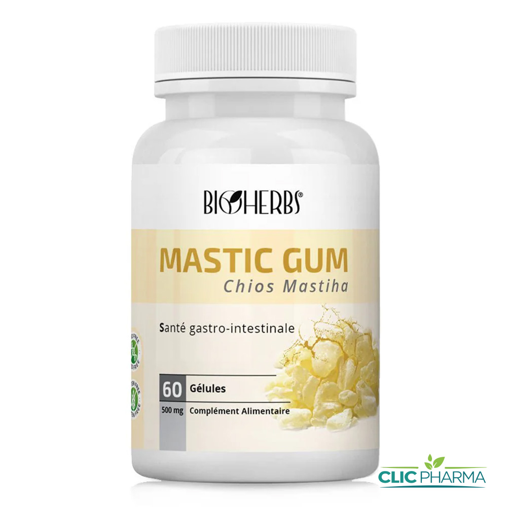 BIOHERBS MASTIC GUM 60 GELULES