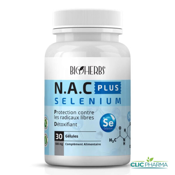 BIOHERBS N.A.C + SELENIUM (30 GELULES)