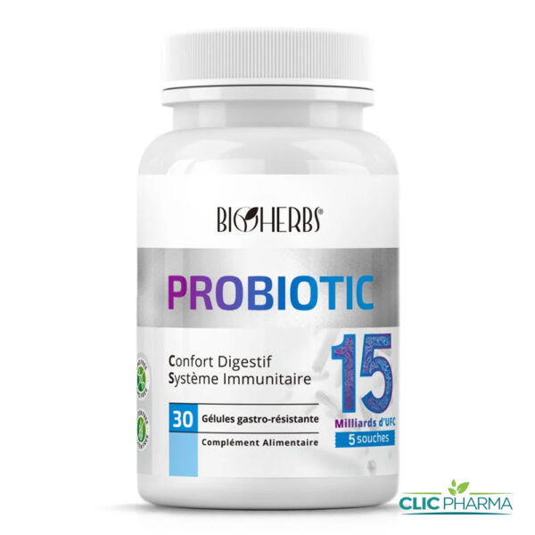 BIOHERBS PROBIOTIC (30 GELULES)