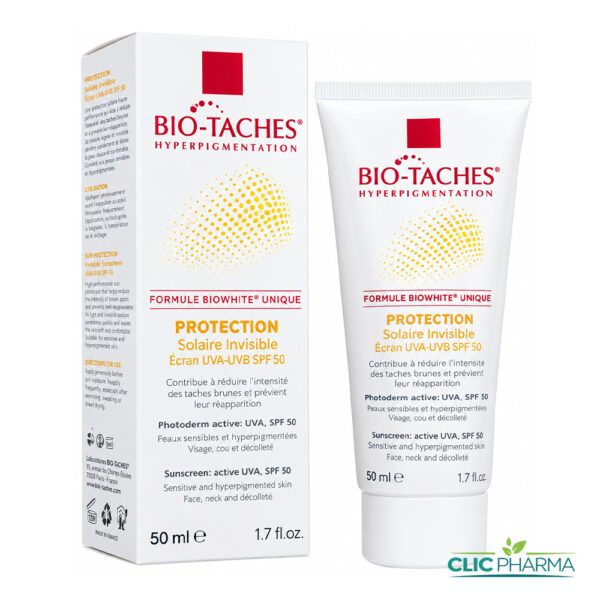 BIOTACHES ECRAN SOLAIRE INVISIBLE SPF50 50ML