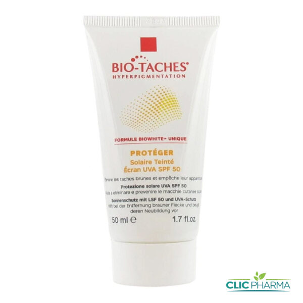 BIOTACHES ECRAN SOLAIRE SPF50 TEINTEE 50ML