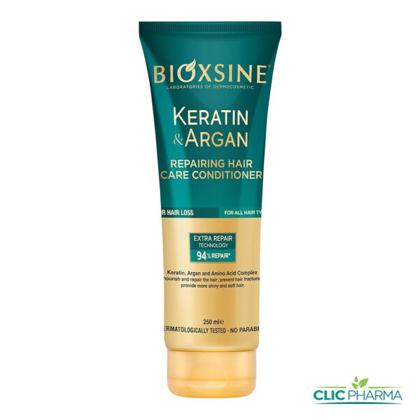 BIOXSINE APRES-SHAMPOOING REPARATEUR A LA KERATINE ET A L'ARGAN 250ML