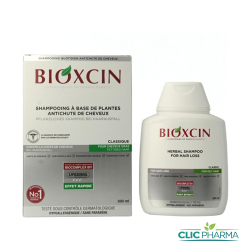 BIOXSINE SHAMP A-CHUTE CHVX GRAS FL 300ML 500