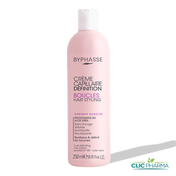 BYPHASSE CREME CAPILLAIRE ACTIV BOUCLES CHEVEUX 250ML