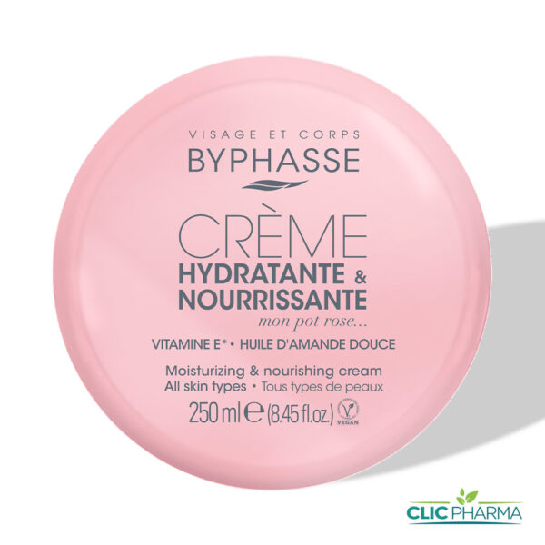 BYPHASSE CREME HYDRATANTE ET NOURISSANTE 250ML
