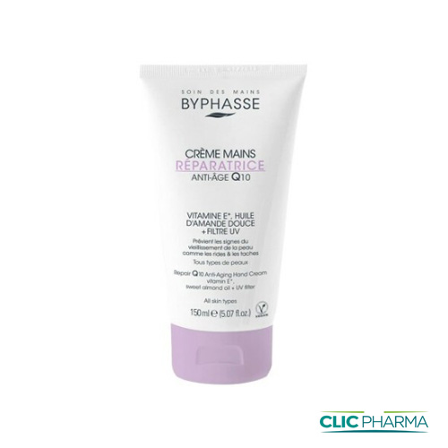 BYPHASSE CREME MAINS ANTI-AGE Q10 150ML 500