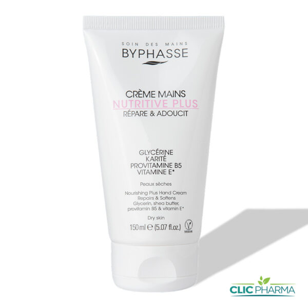 BYPHASSE CREME MAINS NUTRITIVE PLUS 150ML
