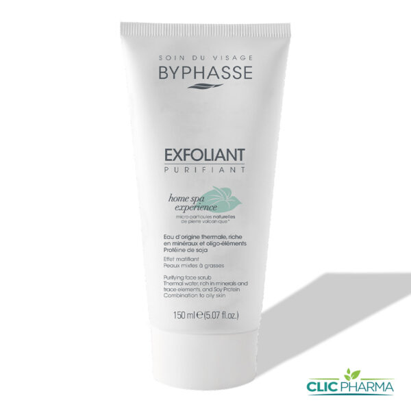 BYPHASSE SOINS EXFOLIANT PURIFIANT PEAUX MIXTES A GRASSES 150ML