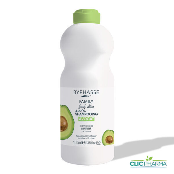 BYPHASSE FAMILY APRES-SHAMPOOING AVOCAT 400ML