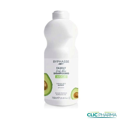 BYPHASSE FRESH FAMILY SHAMP AVOCAT 750ML 500