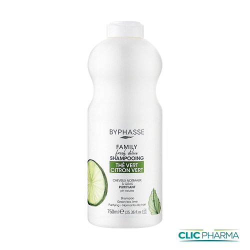 BYPHASSE FRESH FAMILY SHAMP THE VERT 750ML 500