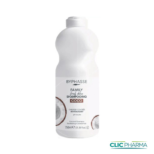 BYPHASSE FRESH FAMILY SHAMPOING COCO 750 500