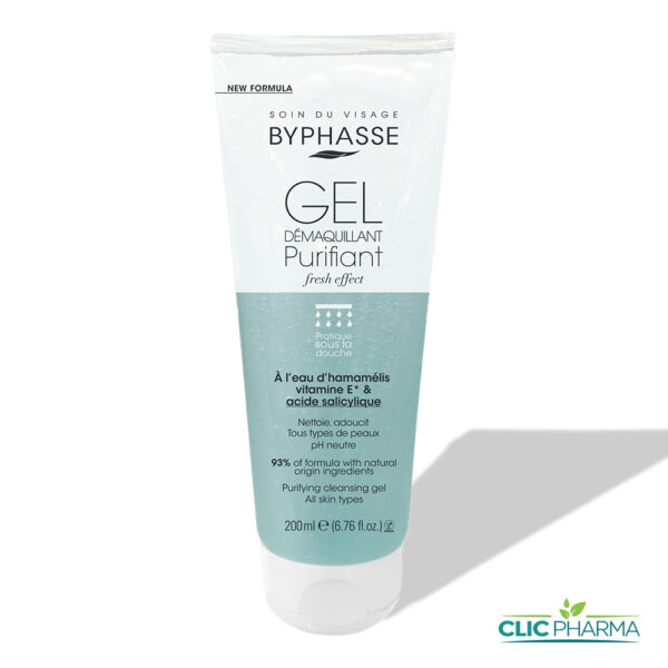BYPHASSE GEL DEMAQUILLANT PURIFIANT 200ML