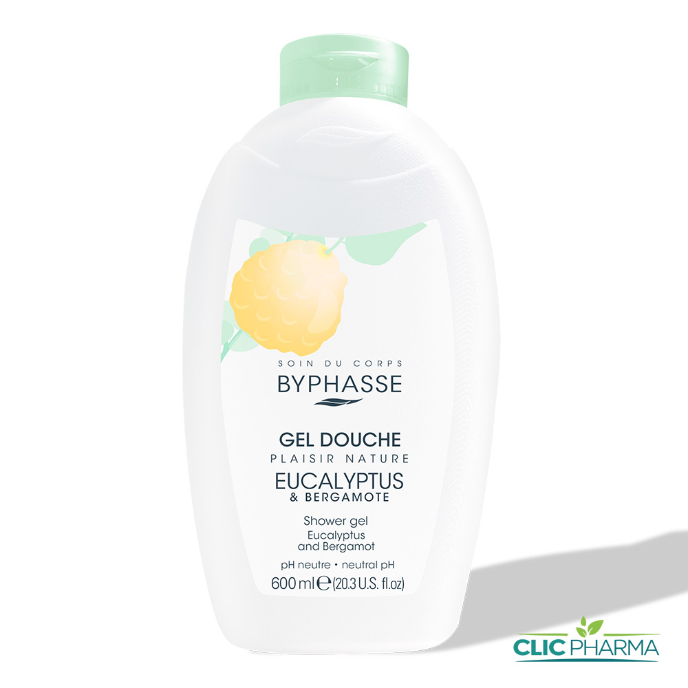 BYPHASSE GEL DOUCHE EUCALYPTUS 600ML