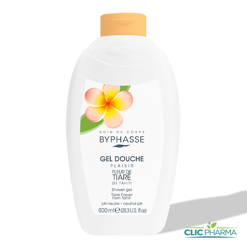 BYPHASSE GEL DOUCHE FLEUR TIARE 600ML