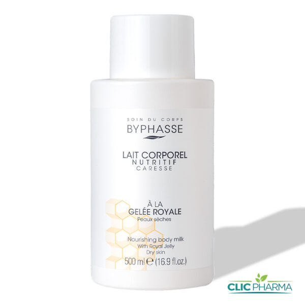 BYPHASSE LAIT CORPOREL NUTRITIF A LA GELEE ROYALE 500ML