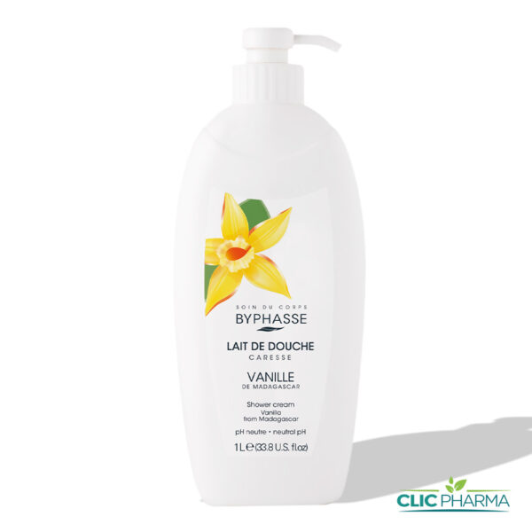 BYPHASSE LAIT DE DOUCHE FLEUR DE VANILLE 1L
