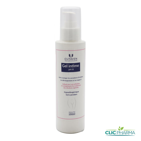 CUTAVEN GEL INTIME ULTRA DOUX APAISANT PH 8 150ML